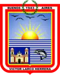 Coat of arms of Víctor Larco Herrera