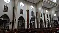 Church interior, left side