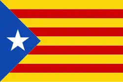 Flag of Catalan independence