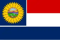 Esther Northrup's proposed flag for Kansas (1916)