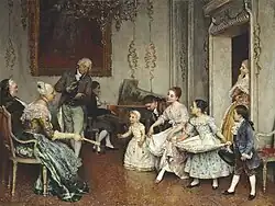 "The Introduction" (1883) by Eugene de Blaas