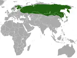Map of range