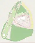 Detailed map of the Lausitzring