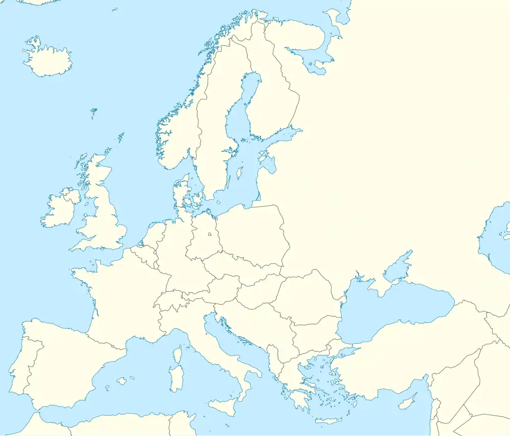 1955–56 European Cup is located in Europe