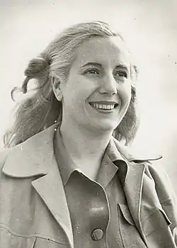 María Eva Duarte de Perón in 1948.