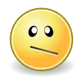 confused face :/