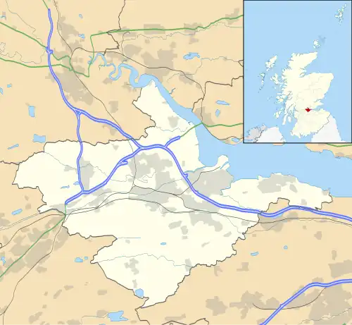 Brightons is in the east of the Falkirk council area in the Central Belt of the Scottish mainland.
