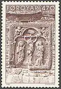 FR 171: The crucifixion on an indoor wall