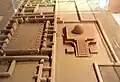 Model of the Stupa and monastery