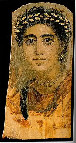 Young woman in red (90–120 CE)