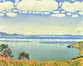 Lake Geneva as seen from Chexbres, 1905