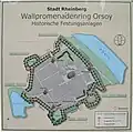 Historische Festungsanlagen: Befestigungsring 1 und 2 (Aktuelle Situation)