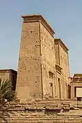 First pylon and colonnade