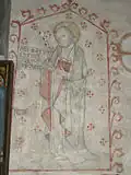 Late Gothic painting depicting St Peter.