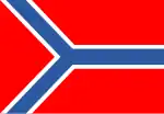 Flag of Akhmeta Municipality