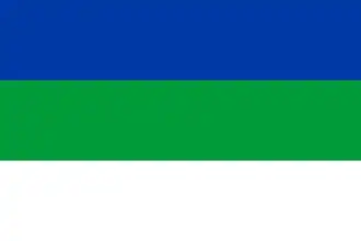 Flag of the Komi Republic