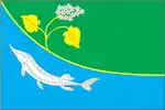 Flag of Leninsky District, Volgograd Oblast