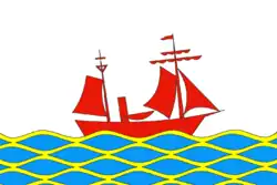 Flag of Poronaysk