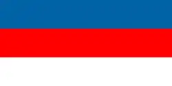 Flag of Riga from the mid-19th century until the 1920s