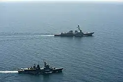 US and Egyptian Navy train together during Operation Bright Star 12