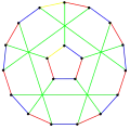 The chromatic index of the flower snark J5 is&nbsp;4.