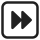 Two congruent black triangles pointing to the right