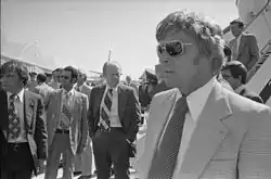 Ford at McClellan Air Force Base waiting to leave Sacramento for the White House (3:10&nbsp;pm PDT)