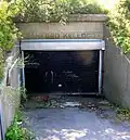 The outside entrance to Battery Kellogg Pit B