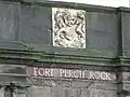 Crest above the entrance