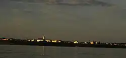 Fort Providence from the Mackenzie River