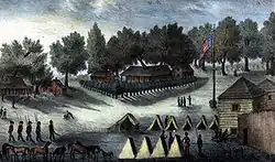 Image 1Fort Brooke was a historical military post situated on the east bank (at the mouth) of the Hillsborough River in present-day Tampa, Florida