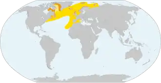 Map of range
