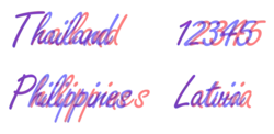 Further samples of comparison