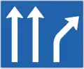 Lane markings