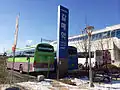 Buses at Galmae station