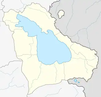 Vanevan Monastery is located in Gegharkunik