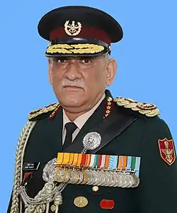 Bipin Rawat PVSM, UYSM, AVSM, YSM, SM, VSM