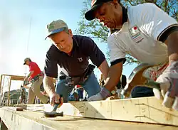 Presidents over the years have supported the work of the organization.