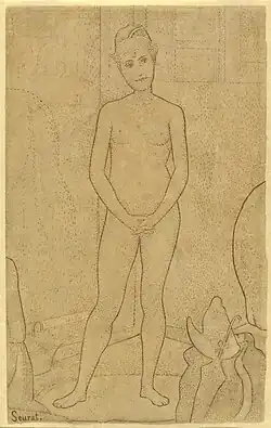 Study after "The Models", 1888, National Gallery of Art