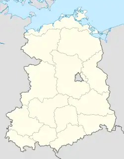 Lebus train collision is located in German Democratic Republic