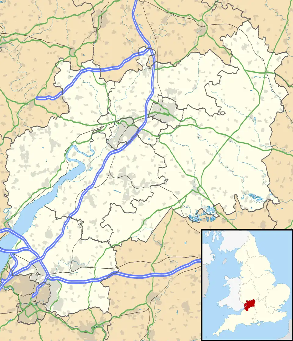 Hanham is located in Gloucestershire