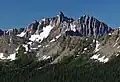 Golden Horn and Holliway Mountain (right) seen from the north