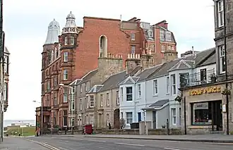 The eastern end