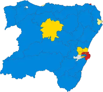 1982 results map
