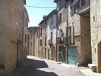 The main street in Saint-Félix-de-Sorgues
