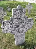 Graveyard outside the church in Sirogojno