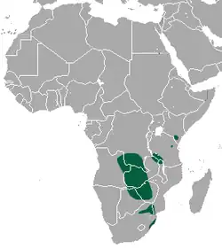 Map of range