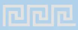 Greek pattern that looks like square meandering rivers
