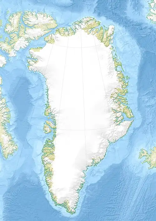 Payer Peak is located in Greenland