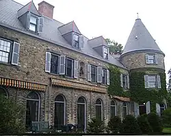 Partial front facade